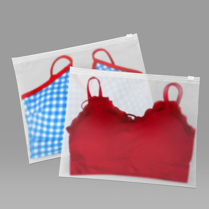 13x10 Inch Clothing Packaging Bags Bathing Suit Bags No Vent Holes | Plastic Frosted Poly Bags for Travel Storage Small Businesses for Apparel Shirts, Socks, Underwear and Documents Storage