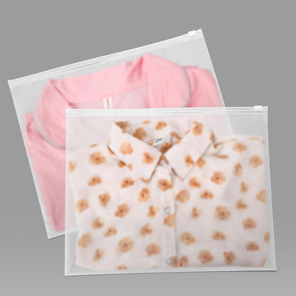 13x10 Inch Clothing Packaging Bags Bathing Suit Bags No Vent Holes | Plastic Frosted Poly Bags for Travel Storage Small Businesses for Apparel Shirts, Socks, Underwear and Documents Storage
