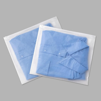 13x10 Inch Clothing Packaging Bags Bathing Suit Bags No Vent Holes | Plastic Frosted Poly Bags for Travel Storage Small Businesses for Apparel Shirts, Socks, Underwear and Documents Storage