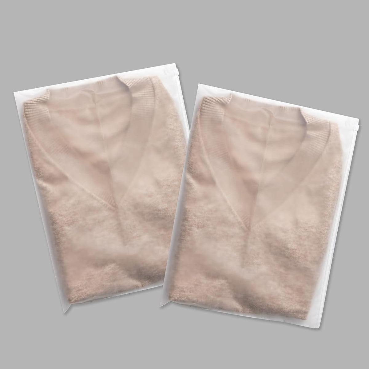13x10 Inch Clothing Packaging Bags Bathing Suit Bags No Vent Holes | Plastic Frosted Poly Bags for Travel Storage Small Businesses for Apparel Shirts, Socks, Underwear and Documents Storage