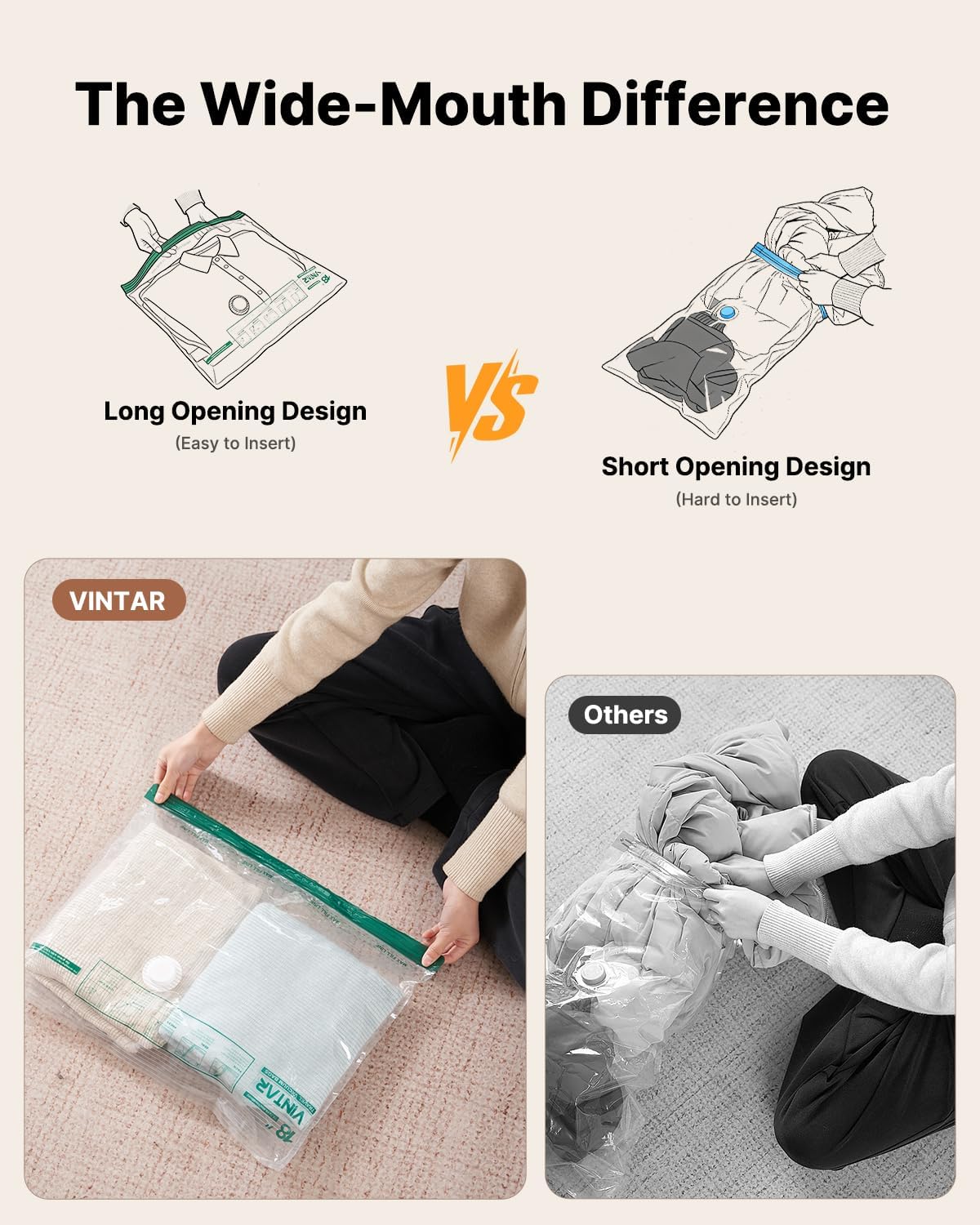 Vacuum Seal Bags for Clothing Travel with Rechargeable Cordless Pump, 20 Pack Space Saver Vacuum Storage Bags, Travel Vacuum Compression Bags Set for Luggage Clothes Bedding Blanket