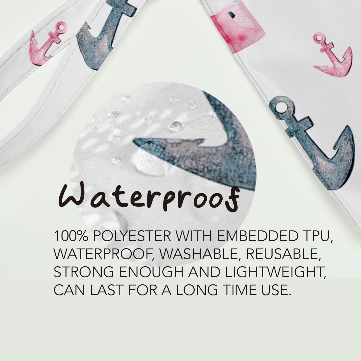 Wet Dry Bag – Waterproof Travel Bag, Large Zipper Pouch for Swimsuits, Diapers, Toiletries, Makeup for Women & Girls