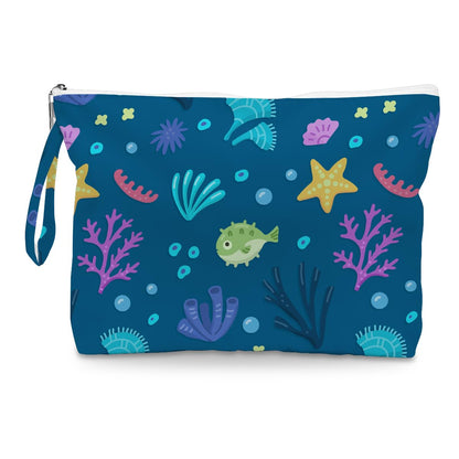 Wet Dry Bag – Waterproof Travel Bag, Large Zipper Pouch for Swimsuits, Diapers, Toiletries, Makeup for Women & Girls