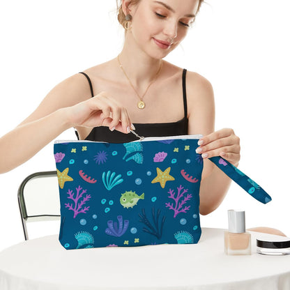 Wet Dry Bag – Waterproof Travel Bag, Large Zipper Pouch for Swimsuits, Diapers, Toiletries, Makeup for Women & Girls