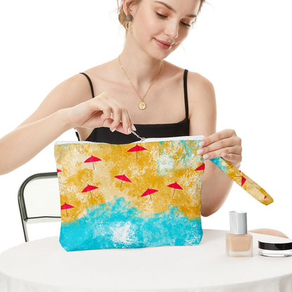 Wet Dry Bag – Waterproof Travel Bag, Large Zipper Pouch for Swimsuits, Diapers, Toiletries, Makeup for Women & Girls
