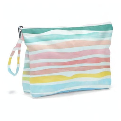 Wet Dry Bag – Waterproof Travel Bag, Large Zipper Pouch for Swimsuits, Diapers, Toiletries, Makeup for Women & Girls