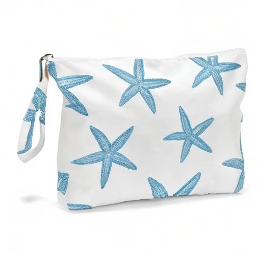Wet Dry Bag – Waterproof Travel Bag, Large Zipper Pouch for Swimsuits, Diapers, Toiletries, Makeup for Women & Girls
