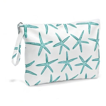 Wet Dry Bag – Waterproof Travel Bag, Large Zipper Pouch for Swimsuits, Diapers, Toiletries, Makeup for Women & Girls