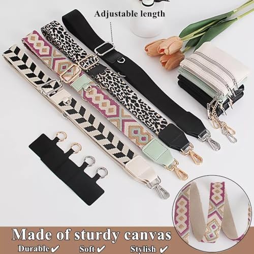 Crossbody Body Phone Holder for Women, New Phone Strap with Zippered Pouch, Adjustable Crossbody Strap