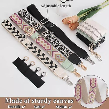 Crossbody Body Phone Holder for Women, New Phone Strap with Zippered Pouch, Adjustable Crossbody Strap
