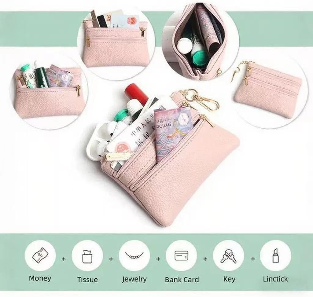 Crossbody Body Phone Holder for Women, New Phone Strap with Zippered Pouch, Adjustable Crossbody Strap
