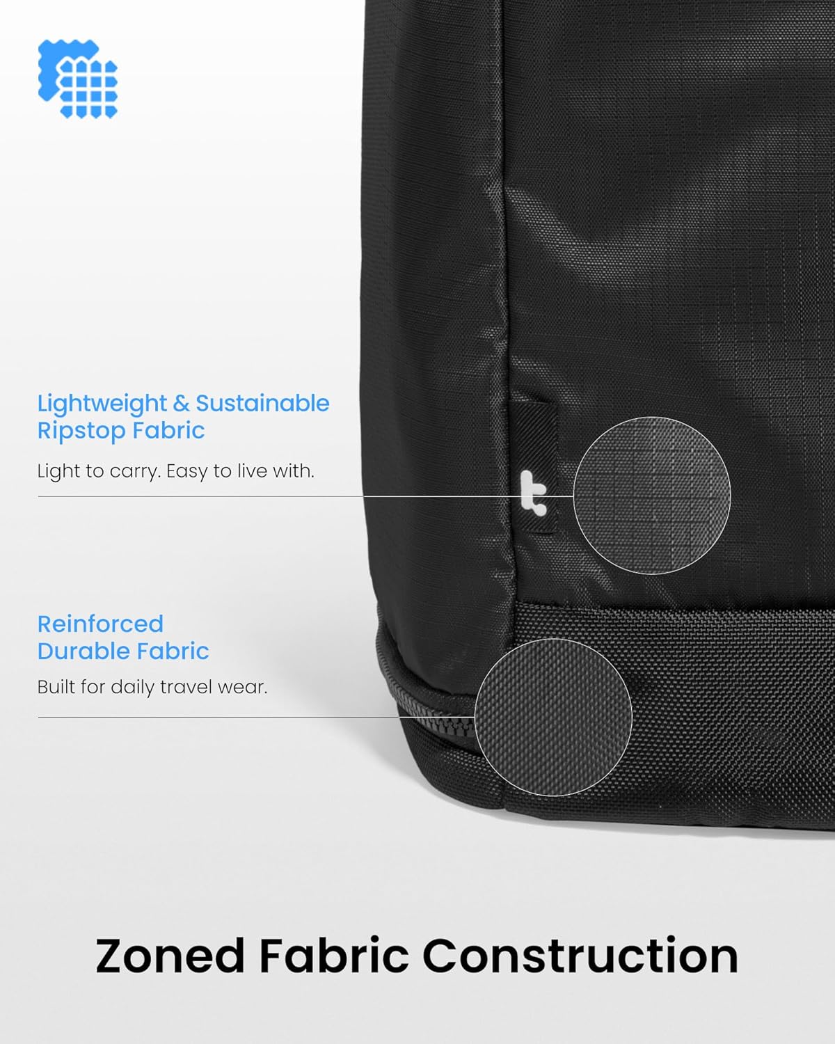 23L-28L Expandable Travel Backpack, Underseat for Ryanair Southwest | Personal Item Backpack for Frontier JetBlue, Lightweight Carry-on Luggage, Water-resistant Business Rucksack Weekender Bag