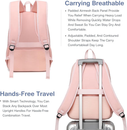 Vacuum Seal Backpack for Travel with Pump, 55L Large Bag with Zipper‑Off Detachable Vacuum Compression Bag Waterproof Carry On Large Travel Bag for Airline，Bags and Backpack Used Independently