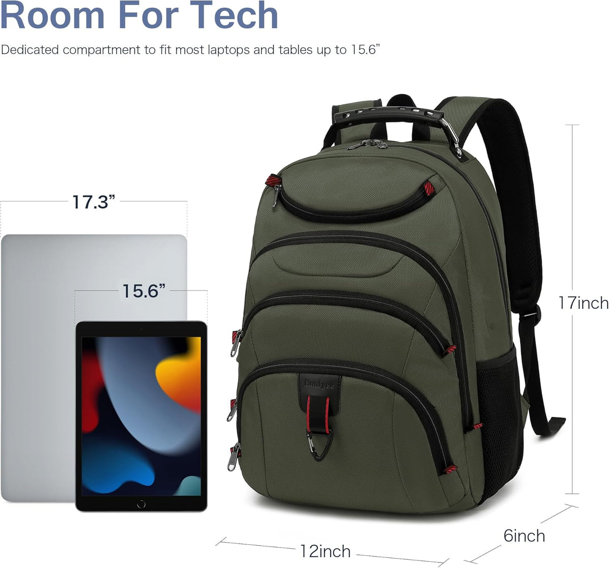 Vacuum Seal Backpack for Travel with Pump, 55L Large Bag with Zipper‑Off Detachable Vacuum Compression Bag Waterproof Carry On Large Travel Bag for Airline，Bags and Backpack Used Independently