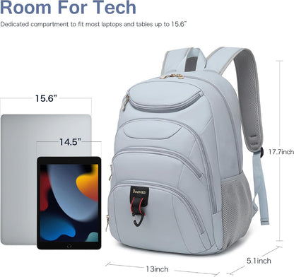Vacuum Seal Backpack for Travel with Pump, 55L Large Bag with Zipper‑Off Detachable Vacuum Compression Bag Waterproof Carry On Large Travel Bag for Airline，Bags and Backpack Used Independently