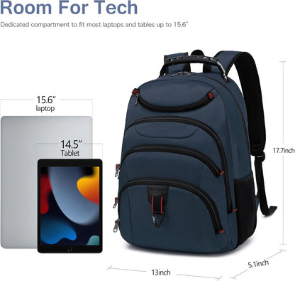 Vacuum Seal Backpack for Travel with Pump, 55L Large Bag with Zipper‑Off Detachable Vacuum Compression Bag Waterproof Carry On Large Travel Bag for Airline，Bags and Backpack Used Independently