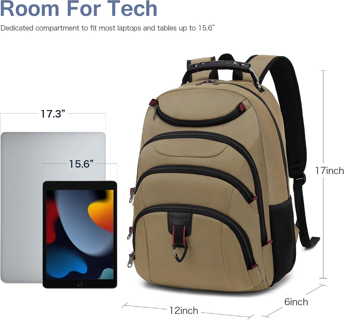 Vacuum Seal Backpack for Travel with Pump, 55L Large Bag with Zipper‑Off Detachable Vacuum Compression Bag Waterproof Carry On Large Travel Bag for Airline，Bags and Backpack Used Independently