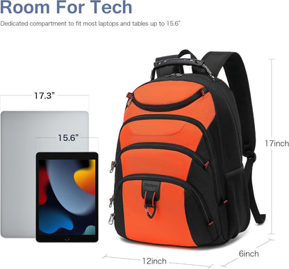 Vacuum Seal Backpack for Travel with Pump, 55L Large Bag with Zipper‑Off Detachable Vacuum Compression Bag Waterproof Carry On Large Travel Bag for Airline，Bags and Backpack Used Independently