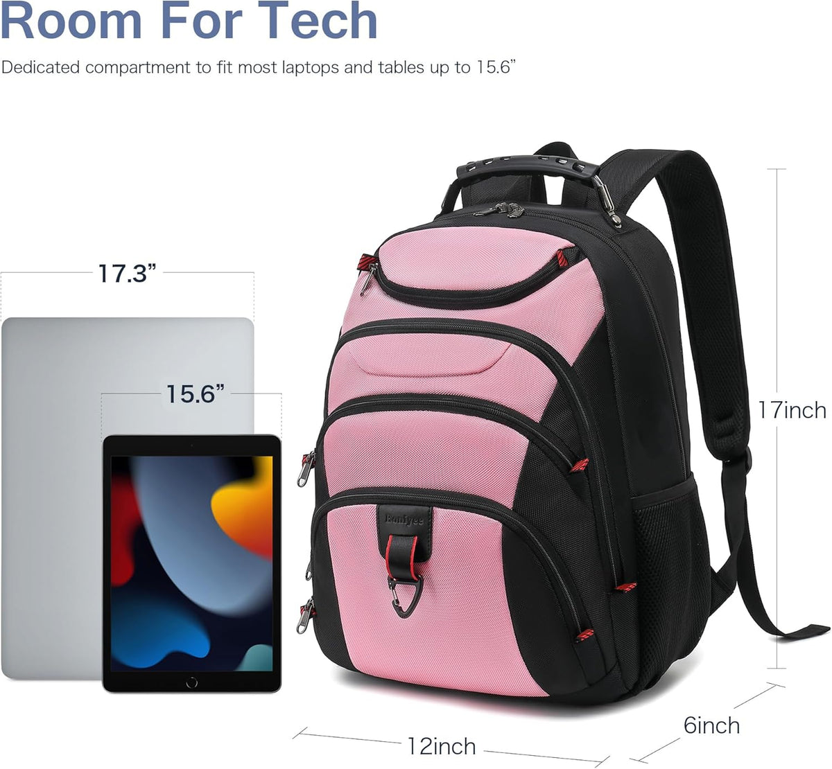 Vacuum Seal Backpack for Travel with Pump, 55L Large Bag with Zipper‑Off Detachable Vacuum Compression Bag Waterproof Carry On Large Travel Bag for Airline，Bags and Backpack Used Independently