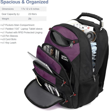 Vacuum Seal Backpack for Travel with Pump, 55L Large Bag with Zipper‑Off Detachable Vacuum Compression Bag Waterproof Carry On Large Travel Bag for Airline，Bags and Backpack Used Independently