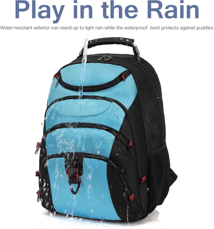 Vacuum Seal Backpack for Travel with Pump, 55L Large Bag with Zipper‑Off Detachable Vacuum Compression Bag Waterproof Carry On Large Travel Bag for Airline，Bags and Backpack Used Independently