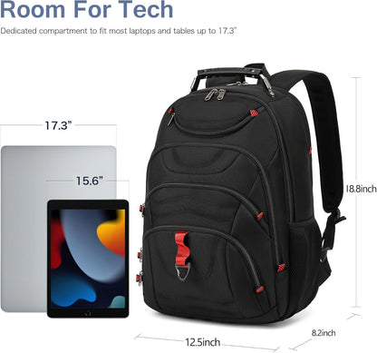 Vacuum Seal Backpack for Travel with Pump, 55L Large Bag with Zipper‑Off Detachable Vacuum Compression Bag Waterproof Carry On Large Travel Bag for Airline，Bags and Backpack Used Independently