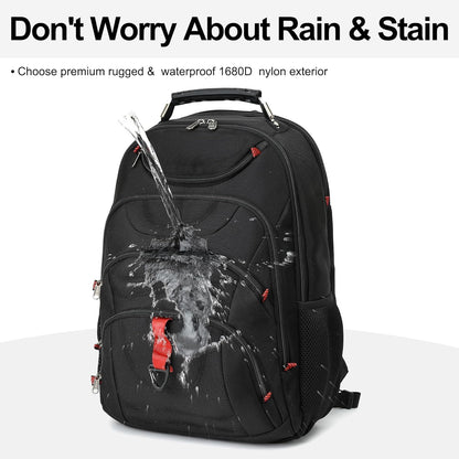 Vacuum Seal Backpack for Travel with Pump, 55L Large Bag with Zipper‑Off Detachable Vacuum Compression Bag Waterproof Carry On Large Travel Bag for Airline，Bags and Backpack Used Independently