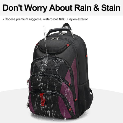 Vacuum Seal Backpack for Travel with Pump, 55L Large Bag with Zipper‑Off Detachable Vacuum Compression Bag Waterproof Carry On Large Travel Bag for Airline，Bags and Backpack Used Independently