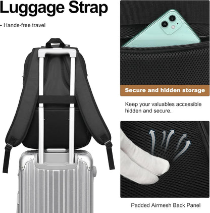 Vacuum Seal Backpack for Travel with Pump, 55L Large Bag with Zipper‑Off Detachable Vacuum Compression Bag Waterproof Carry On Large Travel Bag for Airline，Bags and Backpack Used Independently