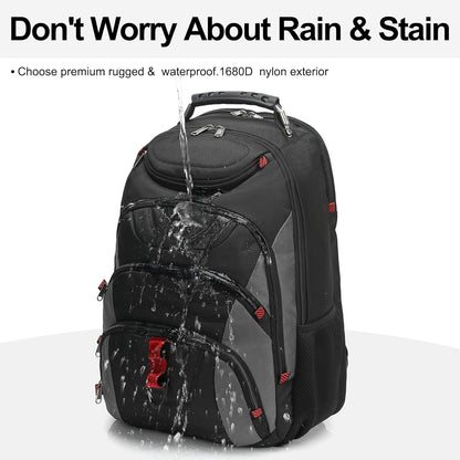 Vacuum Seal Backpack for Travel with Pump, 55L Large Bag with Zipper‑Off Detachable Vacuum Compression Bag Waterproof Carry On Large Travel Bag for Airline，Bags and Backpack Used Independently
