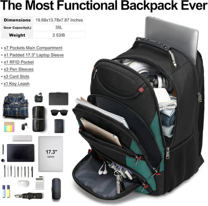 Vacuum Seal Backpack for Travel with Pump, 55L Large Bag with Zipper‑Off Detachable Vacuum Compression Bag Waterproof Carry On Large Travel Bag for Airline，Bags and Backpack Used Independently