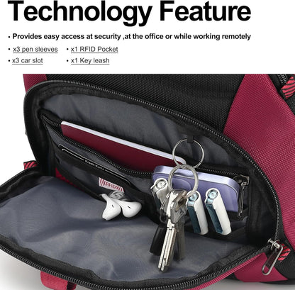 Vacuum Seal Backpack for Travel with Pump, 55L Large Bag with Zipper‑Off Detachable Vacuum Compression Bag Waterproof Carry On Large Travel Bag for Airline，Bags and Backpack Used Independently