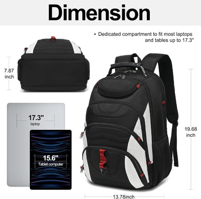 Vacuum Seal Backpack for Travel with Pump, 55L Large Bag with Zipper‑Off Detachable Vacuum Compression Bag Waterproof Carry On Large Travel Bag for Airline，Bags and Backpack Used Independently