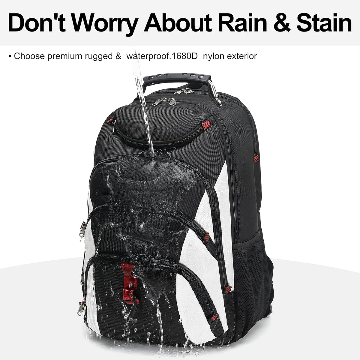 Vacuum Seal Backpack for Travel with Pump, 55L Large Bag with Zipper‑Off Detachable Vacuum Compression Bag Waterproof Carry On Large Travel Bag for Airline，Bags and Backpack Used Independently