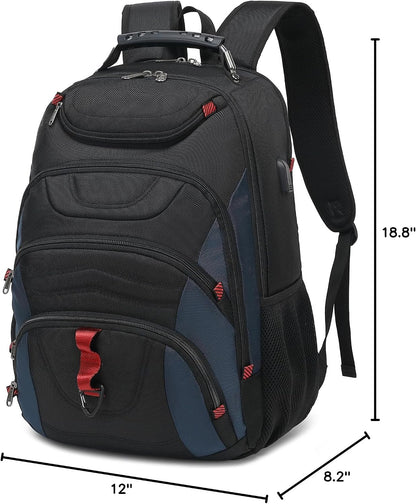 Vacuum Seal Backpack for Travel with Pump, 55L Large Bag with Zipper‑Off Detachable Vacuum Compression Bag Waterproof Carry On Large Travel Bag for Airline，Bags and Backpack Used Independently