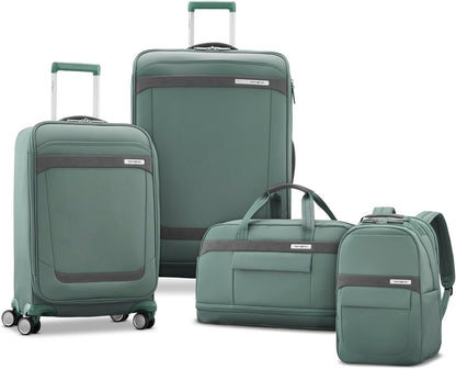 Elevation Plus 22-Inch Carry-On - Expandable Softside Spinner Luggage - Slate