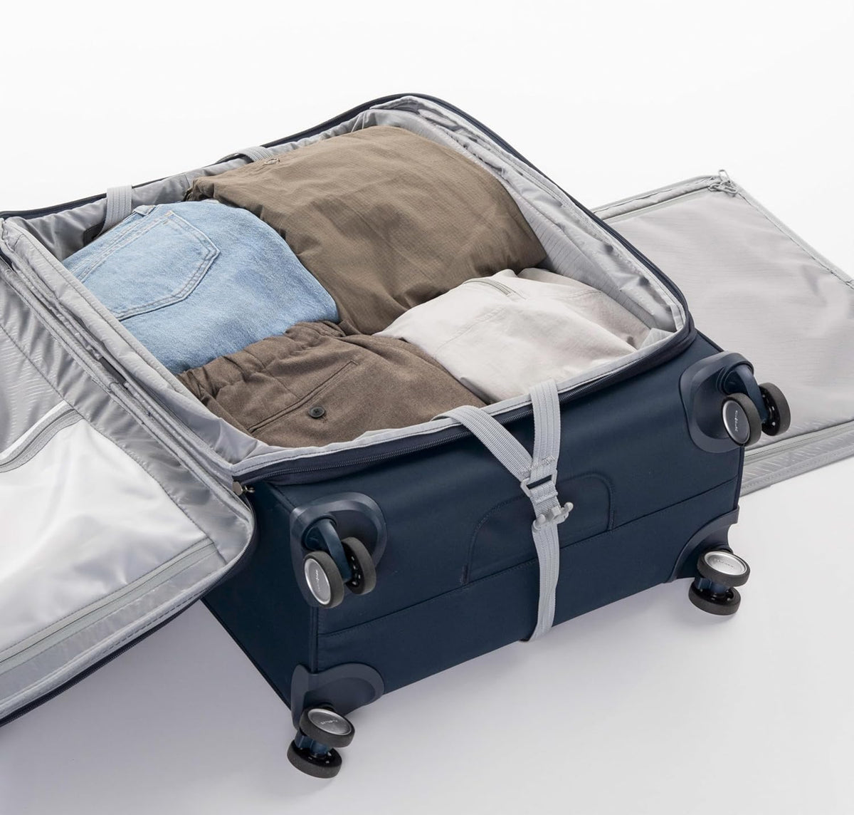Elevation Plus 22-Inch Carry-On - Expandable Softside Spinner Luggage - Slate