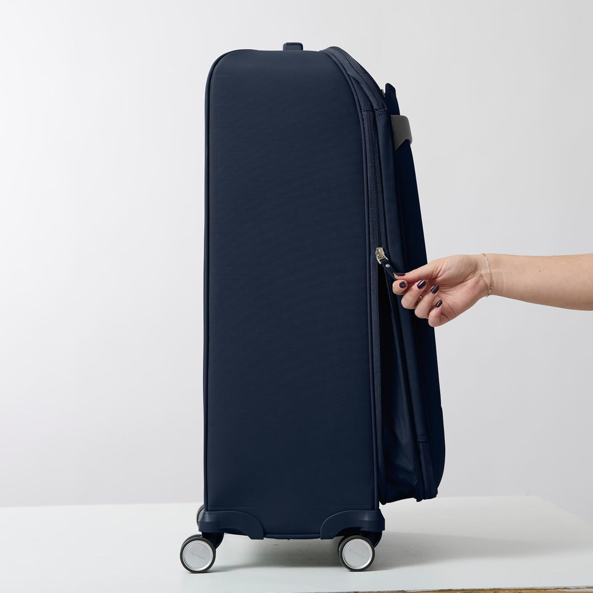 Elevation Plus 22-Inch Carry-On - Expandable Softside Spinner Luggage - Slate