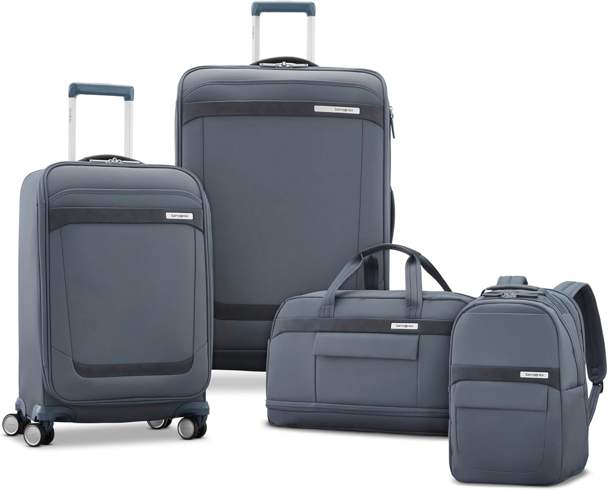 Elevation Plus 22-Inch Carry-On - Expandable Softside Spinner Luggage - Slate
