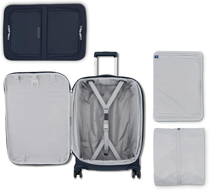 Elevation Plus 22-Inch Carry-On - Expandable Softside Spinner Luggage - Slate