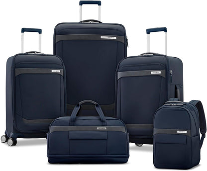 Elevation Plus 22-Inch Carry-On - Expandable Softside Spinner Luggage - Slate