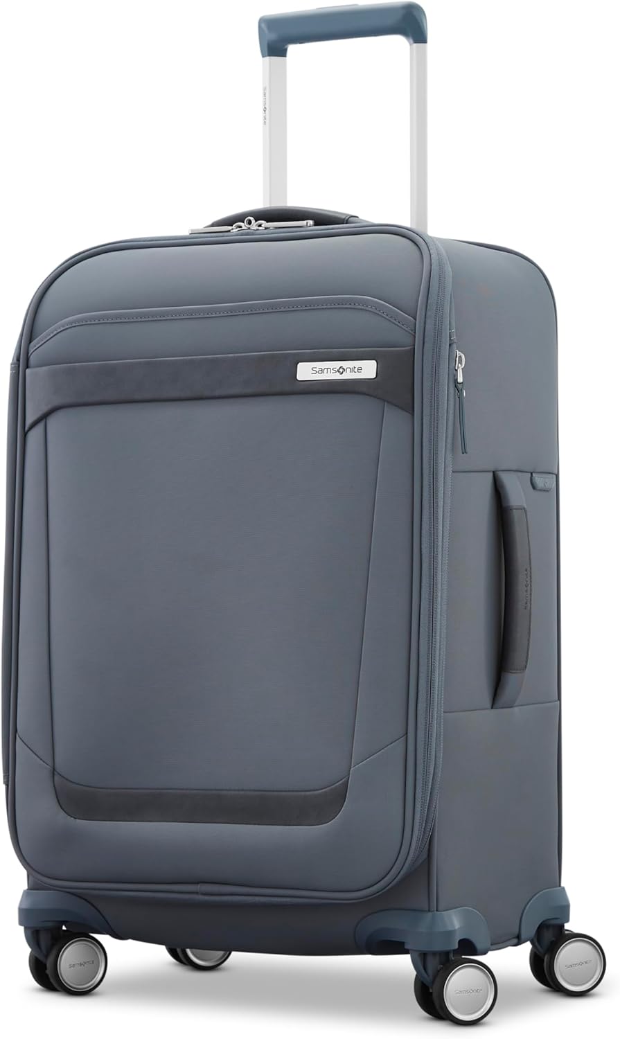 Elevation Plus 22-Inch Carry-On - Expandable Softside Spinner Luggage - Slate