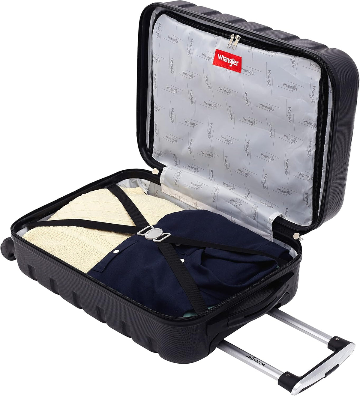 21.5" Spinner Carry-On Luggage, Navy Blue
