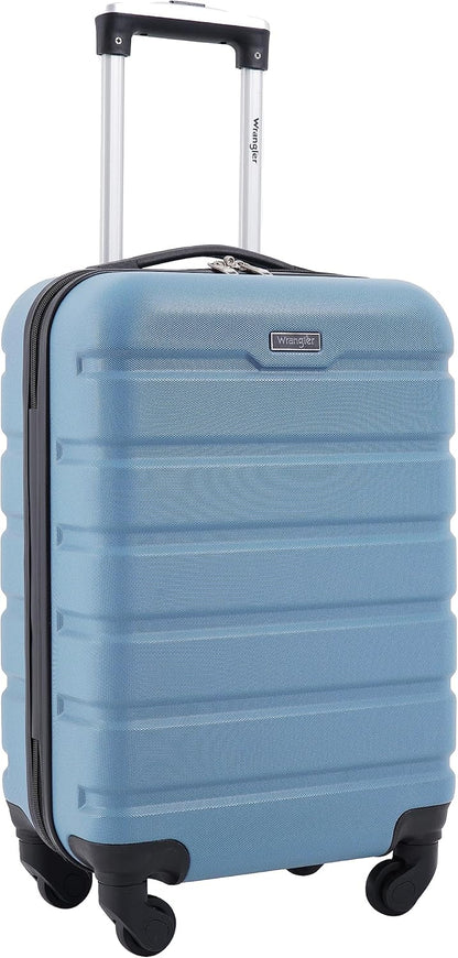 21.5" Spinner Carry-On Luggage, Navy Blue