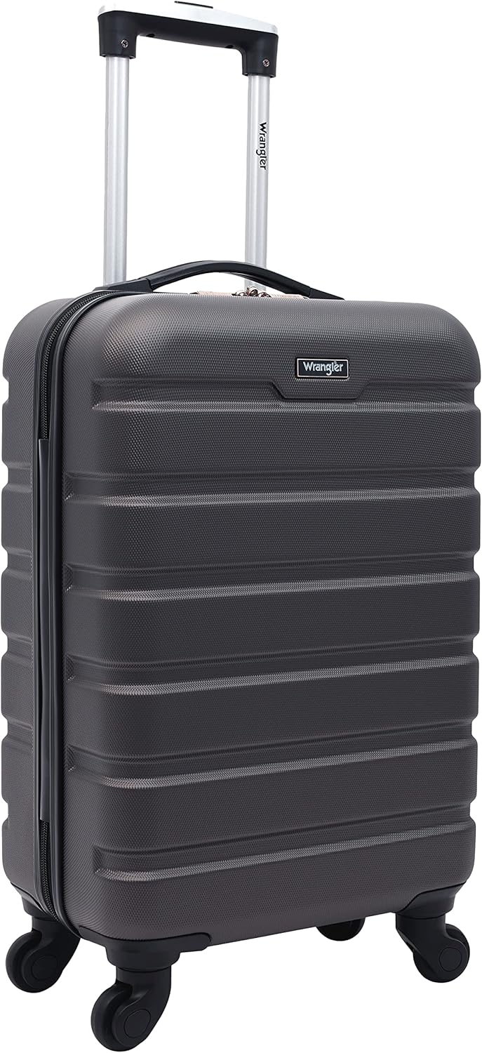 21.5" Spinner Carry-On Luggage, Navy Blue