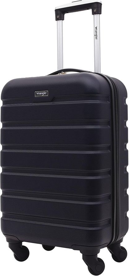 21.5" Spinner Carry-On Luggage, Navy Blue