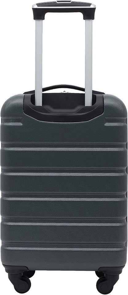 21.5" Spinner Carry-On Luggage, Navy Blue