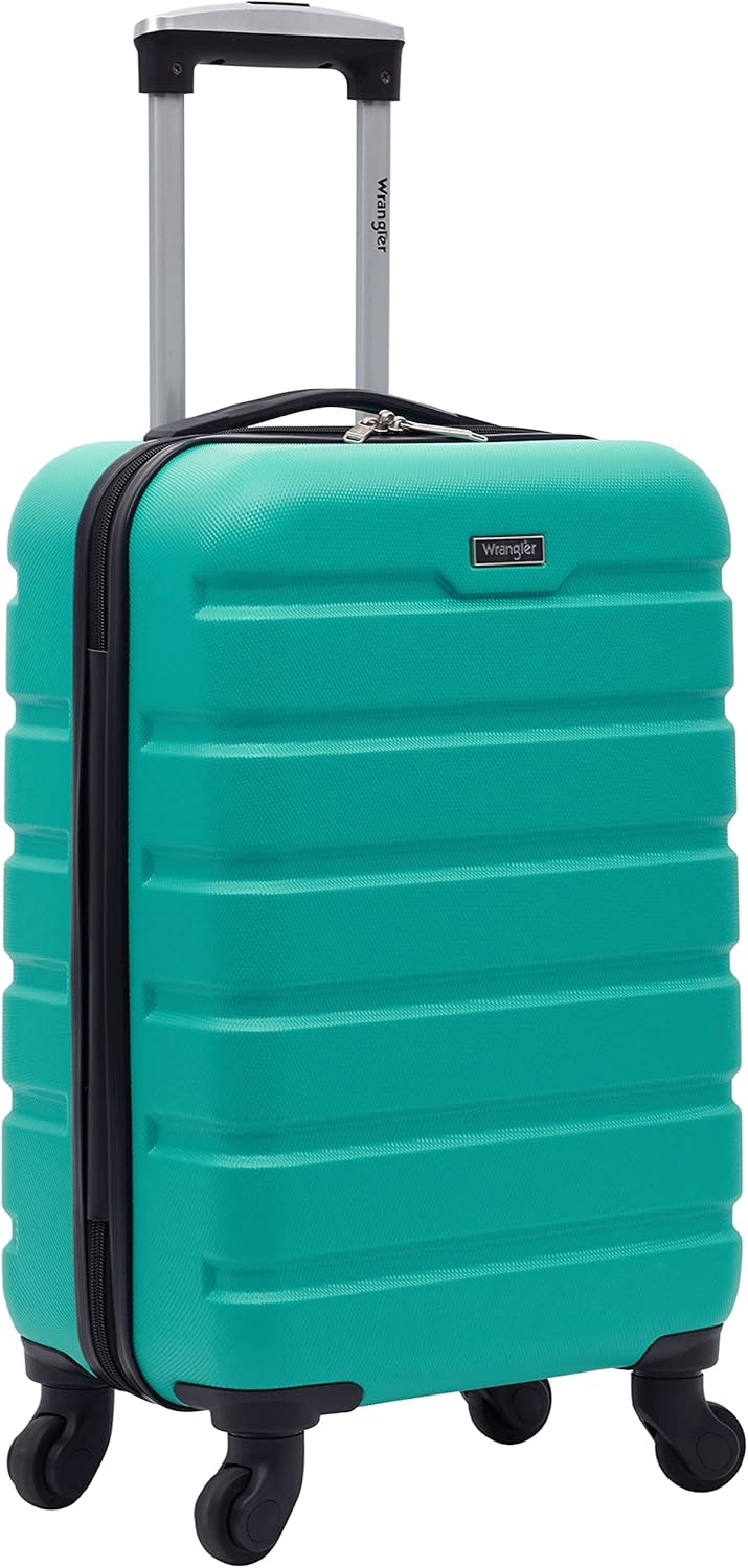 21.5" Spinner Carry-On Luggage, Navy Blue