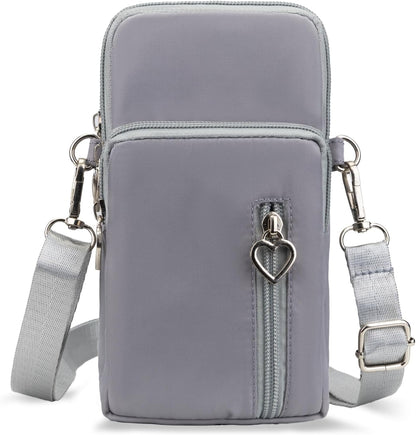 Small Crossbody Bag for Women - Mini Phone Purses with Crossbody Strap and Wallet - Nylon Arm Bag - Colors A