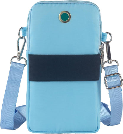 Small Crossbody Bag for Women - Mini Phone Purses with Crossbody Strap and Wallet - Nylon Arm Bag - Colors A